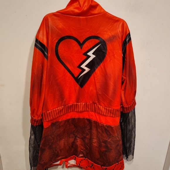 Amscan Disney Descendants Rise Of Red Girl's Costume Top 14-16 Cosplay Halloween - Picture 6 of 6